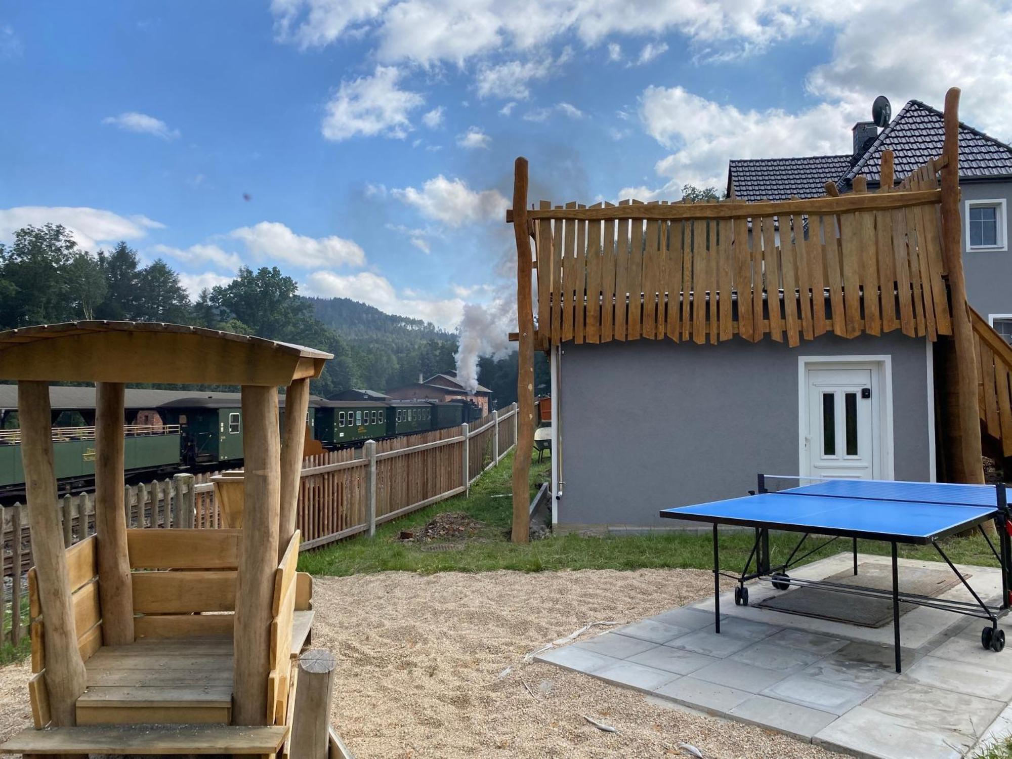 Olbersdorf Ferienhaus Bimmelbahn 2 מראה חיצוני תמונה